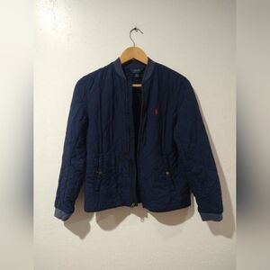 Polo Ralph Lauren Navy Quilted Youth Jacket